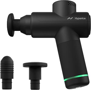 Hypervolt Go 2 - Featuring Quiet Glide Technology - Handheld Percussion Massage Gun | 3 Spe