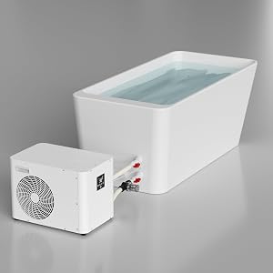 ICEGALAX 1HP Ice Bath Chiller for Ice Bath Tub, Smart Control Water Chiller with Built-in