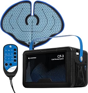 CF-3 Pro Cold Therapy Machine, 16.8QT Large-Capacity Ice Therapy System for Full Knee &