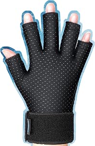 Finger Arthritis Compression Hand Ice Pack Gloves for Pain Relief,Adjustable Wrist Finger I